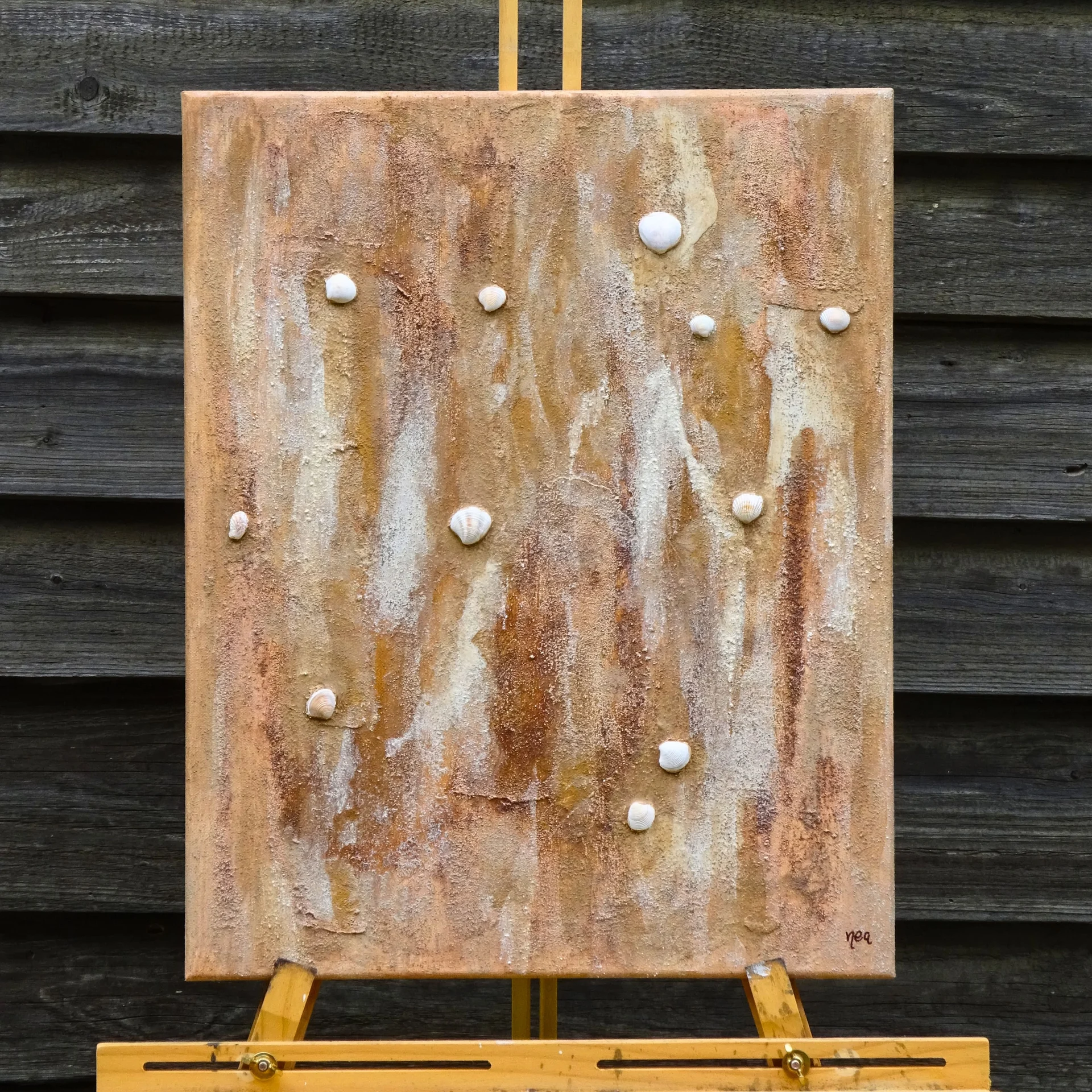 Kunstwerk Strandspaziergang